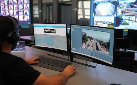Başiskele Kavşak Projesi’nde trafik kontrol altında