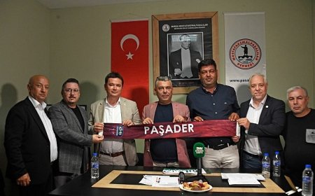 Başkan Erkan Aydın’dan Mustafakemalpaşalılar Derneğine ziyaret