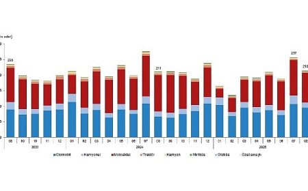 Motorlu Kara Taşıtları, Ağustos 2025