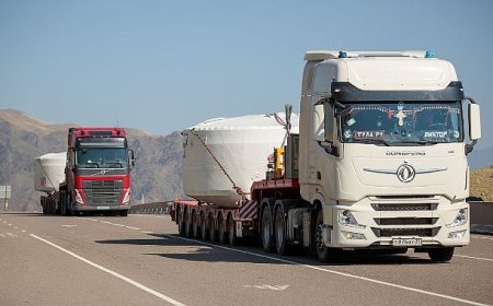 Rosatom’un Rüzgâr Parkı İnşası İçin İlk Parçalar Kırgızistan’a Teslim Edildi