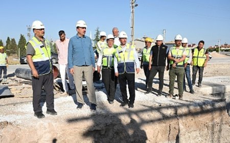 Başkan Altay: “Kurak Dönemlerde Şehir Merkezine Su Aktaracak 62 KM’lik Hatta Bağlantı Çalışmalarına Başladık”