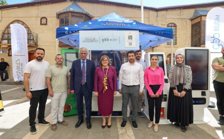 Yeni nesil kiosklar Gaziantep’te hizmete girdi