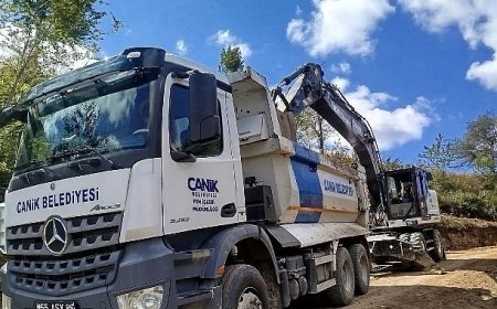 Canik’te Ulaşım Atağı Hız Kesmeden Devam Ediyor