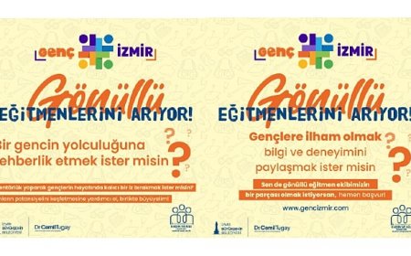 Genç İzmir gönüllü eğitmenlerini arıyor