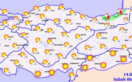 Marmara için kuvvetli rüzgar uyarısı!