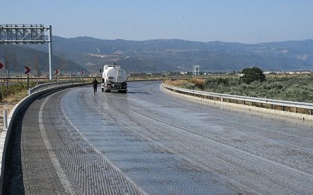 İznik Çevre Yolunda Son Dokunuş
