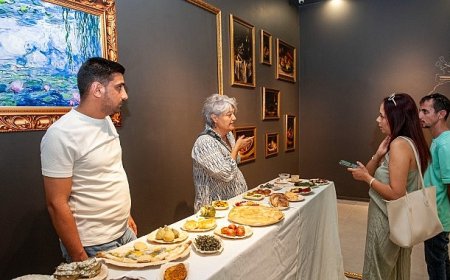 ‘İzmir Sofrası’ sergisi Cordelion MSM’de açıldı
