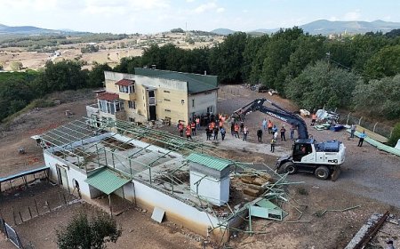 Ömerli Havzası’ndaki Kaçak Yapılar Kaldırıldı