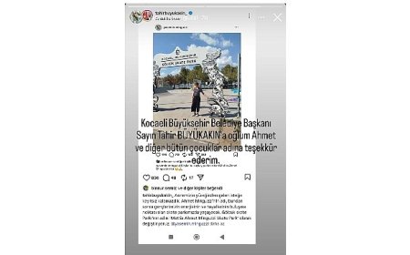 Anne Minguzzi’den Başkan Büyükakın’a teşekkür