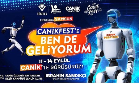 İnsansı Robot Canik’te Sahne Alacak: Canik’ten Bir İlk Daha