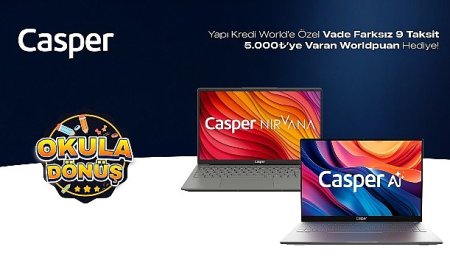 Casper ile okula dönüş başlıyor