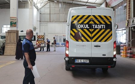 Okul Servislerine Yönelik Kapsamlı Denetim Yapıldı