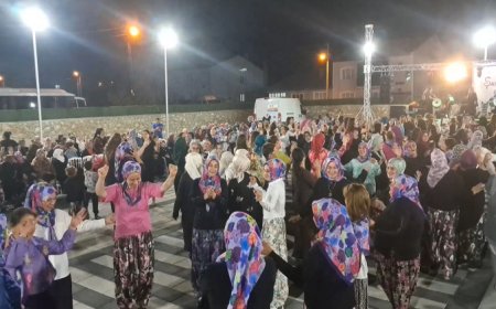 Bilecik Pazaryeri’nde şalvar gecesinde buluştular