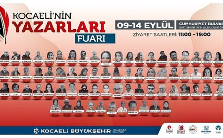 Kocaeli’nin yazarları okurlarıyla buluşuyor