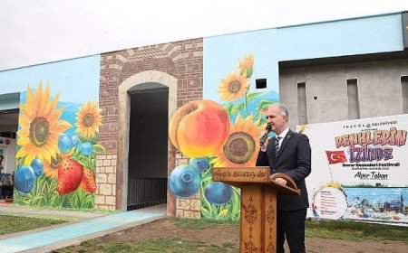 İnegöl, Uluslararası Duvar Resimleri Festivali İle Sanatla Buluştu