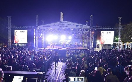 Malkara Kömür ve Süt Ürünleri Festivali’nde Coşku Dolu Konser Gecesi