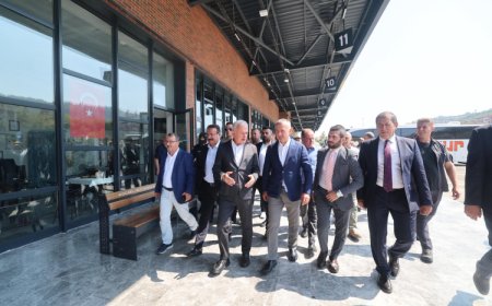 Karamürsel’in modern otogarı tanıtıldı