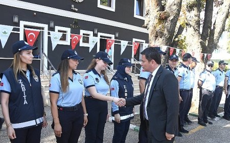 Başkan Aydın, Zabıta Teşkilatı’nın yıl dönümünü kutladı