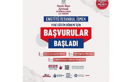 Enstitü İstanbul İSMEK’e 48 Saatte 185 Bin Başvuru