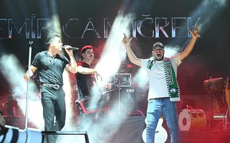 Salihli’de Emir Can İğrek Rüzgarı Esti