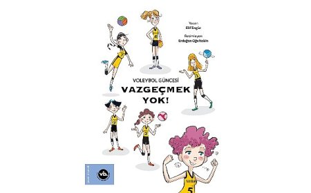 Çocuklara voleybol sevgisini aşılamayı amaçlayan serinin ilk kitabı: “Vazgeçmek Yok!” yayımlandı
