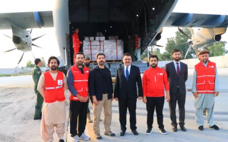 Türkiye’den Afganistan’a 25 tonluk insani yardım