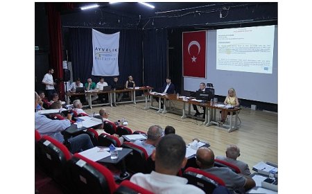 Ayvalık Belediyesi Eylül Ayı Olağan Meclis Toplantısı Gerçekleşti