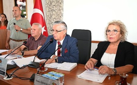Kemer Belediyesi Eylül ayı meclisi yapıldı