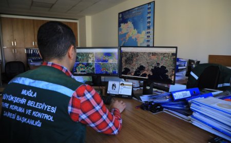 Muğla’dan hafriyat kamyonlarına uydu takibi
