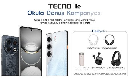 TECNO’dan Okula Dönüş Kampanyası: Yeni Döneme Teknolojiyle Başla!