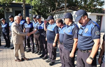 Başkan Şadi Özdemir Zabıta Teşkilatı’nın 199. yılını kutladı
