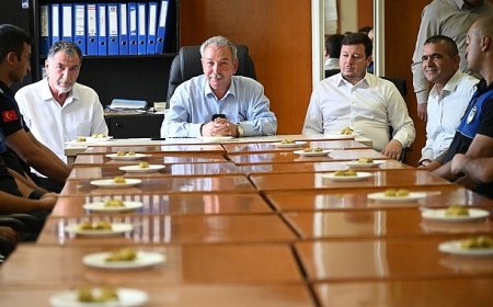Salihli Belediye Başkanı Mazlum Nurlu, Zabıta Haftası’nda Zabıta Personeliyle Buluştu