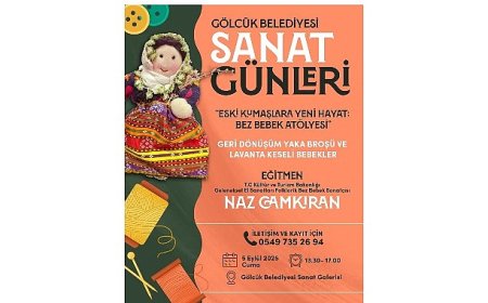 Gölcük’te Sanat Dolu Bir Geri Dönüşüm Etkinliği: Bez Bebek Atölyesi