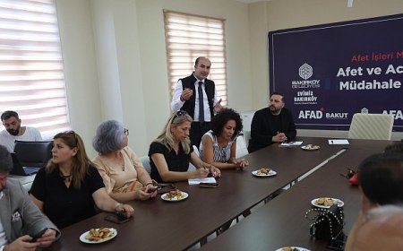Bakırköy’de Muhtarlarla Deprem Hazırlık Toplantısı