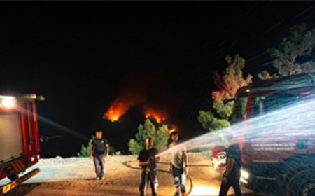 İzmir İtfaiyesi şimdi de Denizli için ter döküyor
