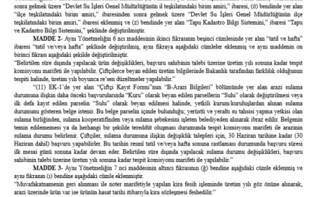 ÇKS Yönetmeliği’nde değişiklik… 1 Eylül’de yürürlüğe giriyor