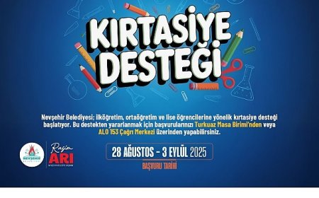 “Kırtasiye Desteği” İçin Başvurular Başladı
