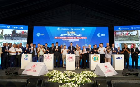 Yangınzedelere 281 yeni konut… Temeller atıldı