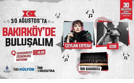 İstanbul, 30 Ağustos Zafer Bayramı’nı Dolu Dolu Kutluyor