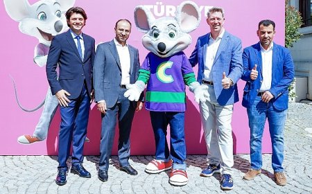 Küresel eğlence markası Chuck E. Cheese Türkiye pazarına giriyor