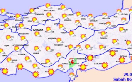 İç kesimlerde sıcaklık artıyor, Doğu’da yerel yağış bekleniyor