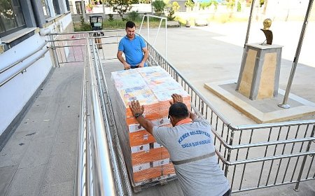 Kırtasiye malzemelerinin dağıtımı tamamlandı