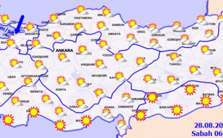 Meteoroloji’den kuvvetli rüzgar uyarısı