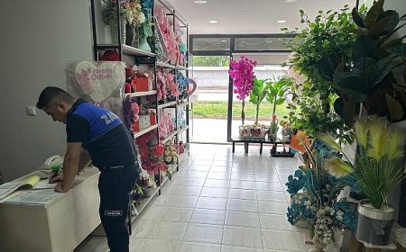 İnegöl’de Zabıta Çiçekçileri Mercek Altına Aldı
