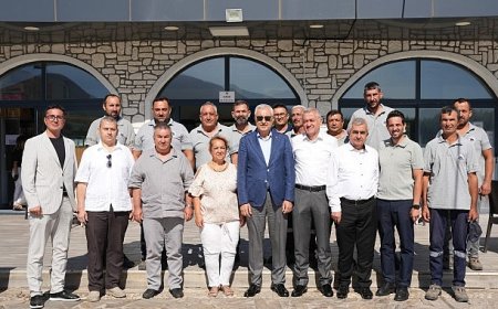 Başkan Türkmen’den Personele Moral ve Teşekkür