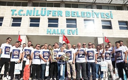 Nilüfer Belediyespor, Süper Kupa’yı Nilüfer’e getirdi
