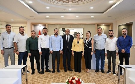 Başkan Vekili Özdemir STK ve muhtar temsilcilerini ağırladı