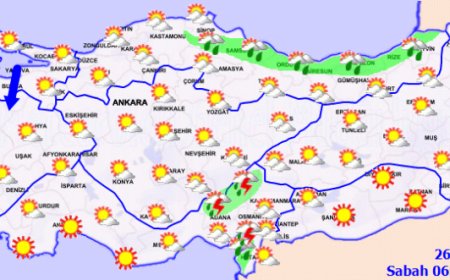 Bugün hangi bölgelerde yağış var?