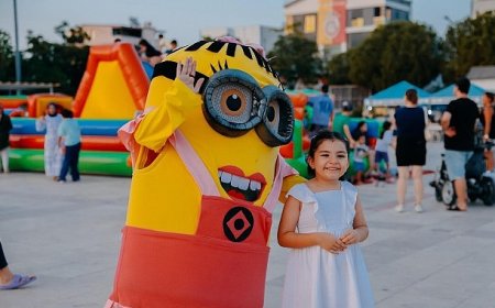Didimli Çocuklar Yaz Şenliklerinde Doyasıya Eğlendi