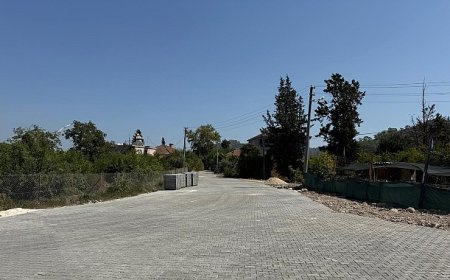 Kemer’de altyapı çalışmaları devam ediyor